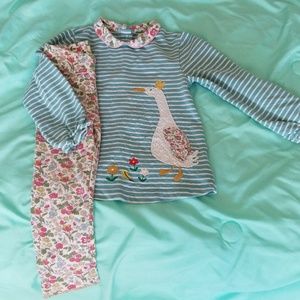 Baby Boden Matching Longsleeve & Leggings Set